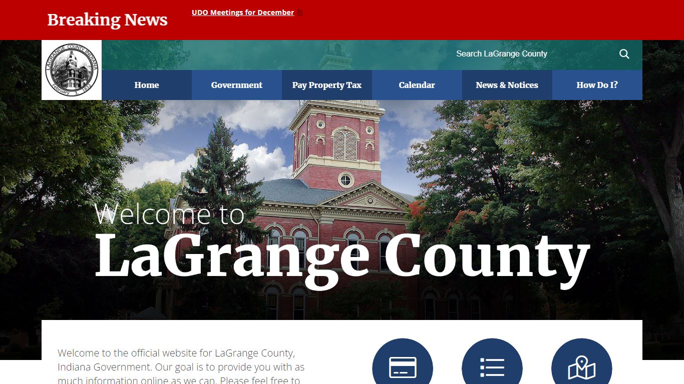 Home / LaGrange County, Indiana
